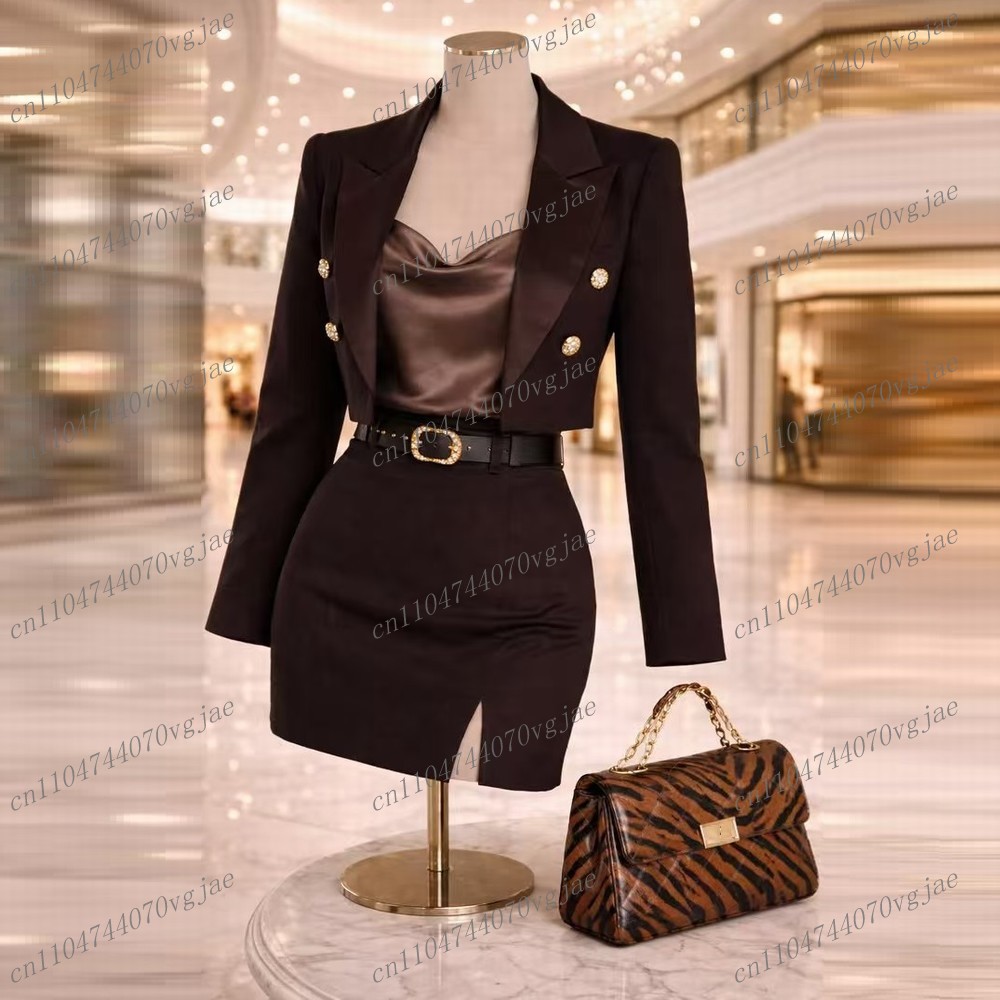 Formal Skirt - Setelan Blazer dan Rok Formal Warna
