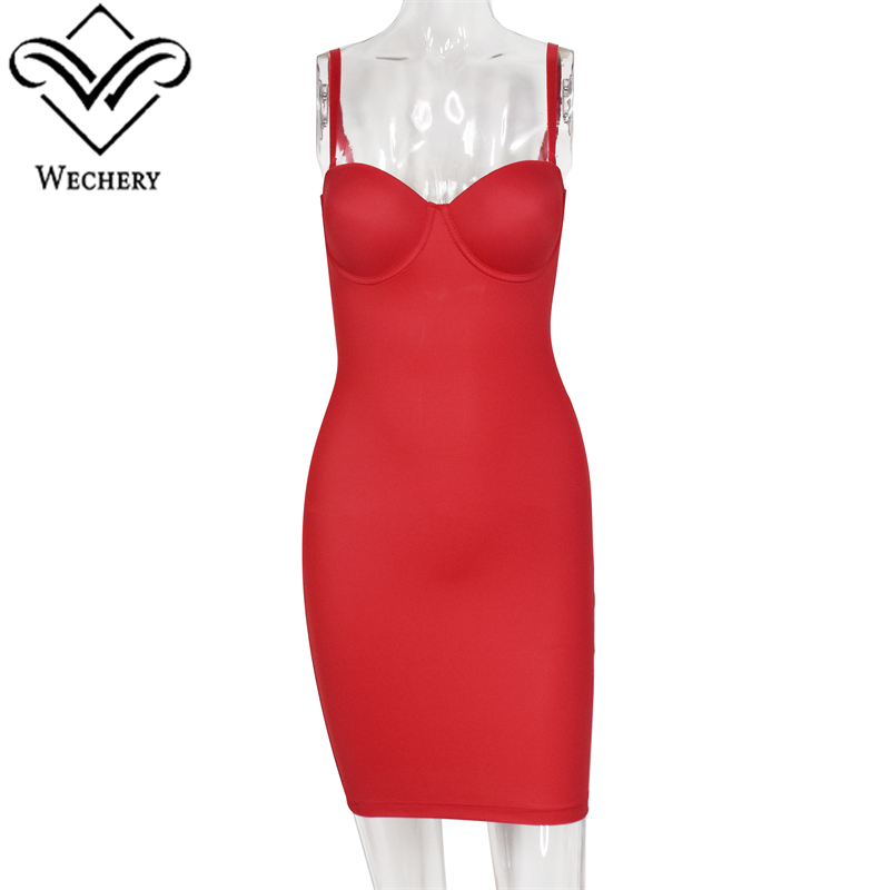 Women'S Red Formal Wear - Gaun Merah Wechery untuk Wanita Pakaian