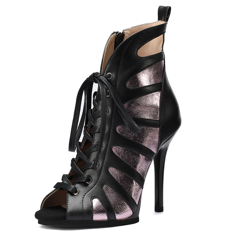 Sepatu Dansa Jazz Hak Tinggi M - Pump Heel Block ulasan dan harga