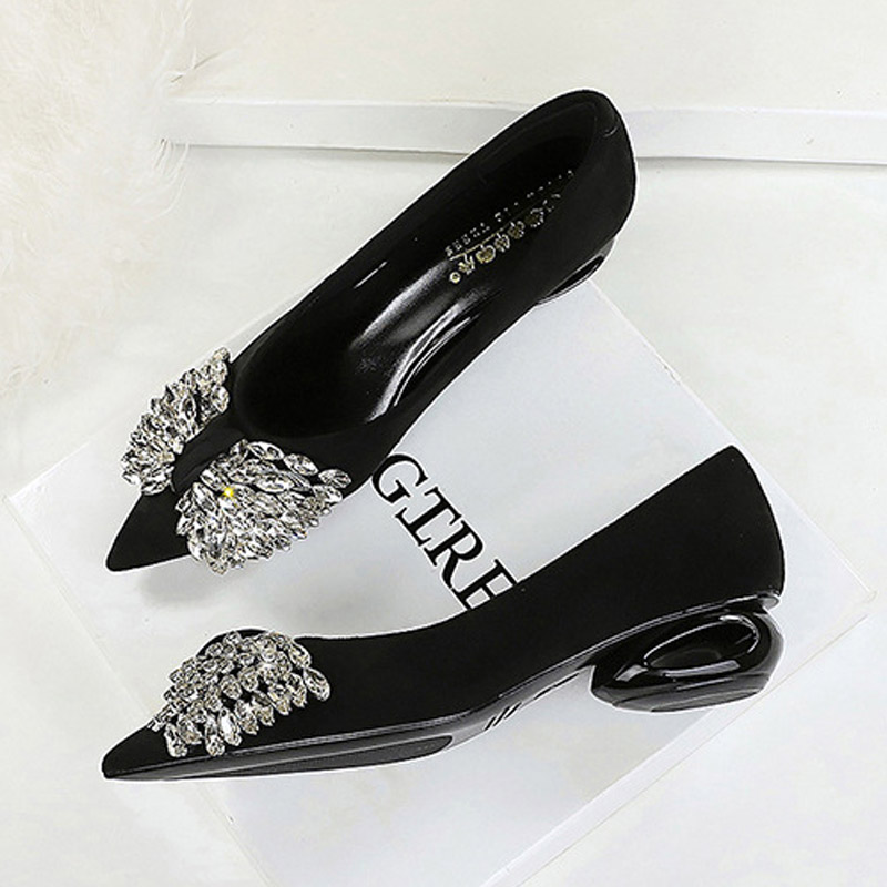 BIGTREE CRYSTAL Sepatu Hak Tin - Womens Heels ulasan dan harga