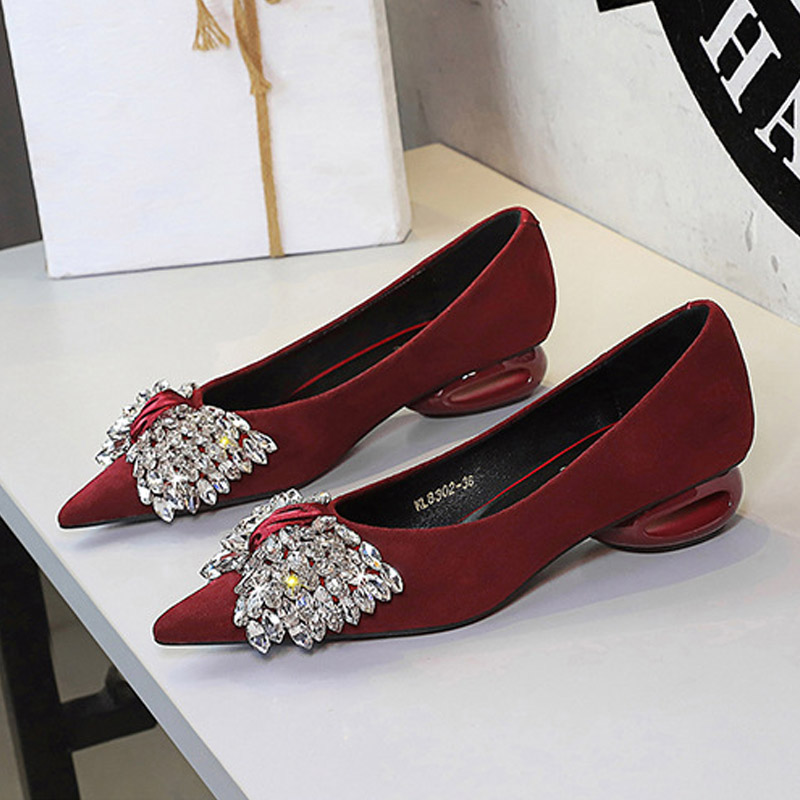 BIGTREE CRYSTAL Sepatu Hak Tin - Womens Heels ulasan dan harga