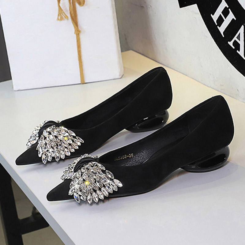 BIGTREE CRYSTAL Sepatu Hak Tin - Womens Heels ulasan dan harga