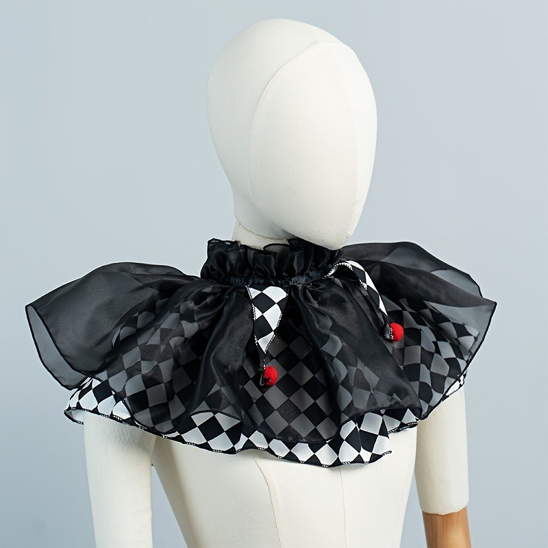 Kerah Ruffle Badut Halloween y - Womens Suit ulasan dan harga