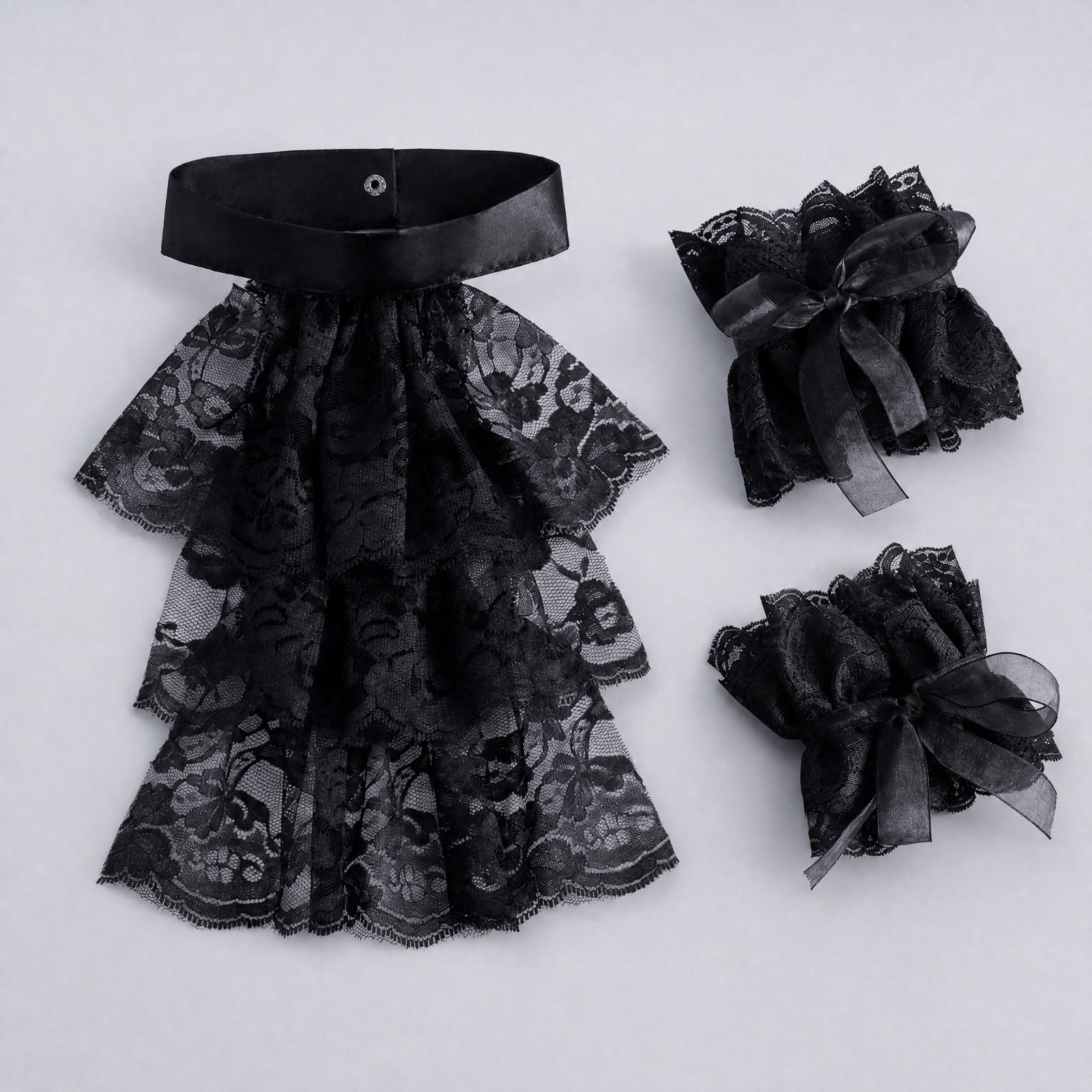 Sarung tangan berkerah renda u - Lace Dress ulasan dan harga