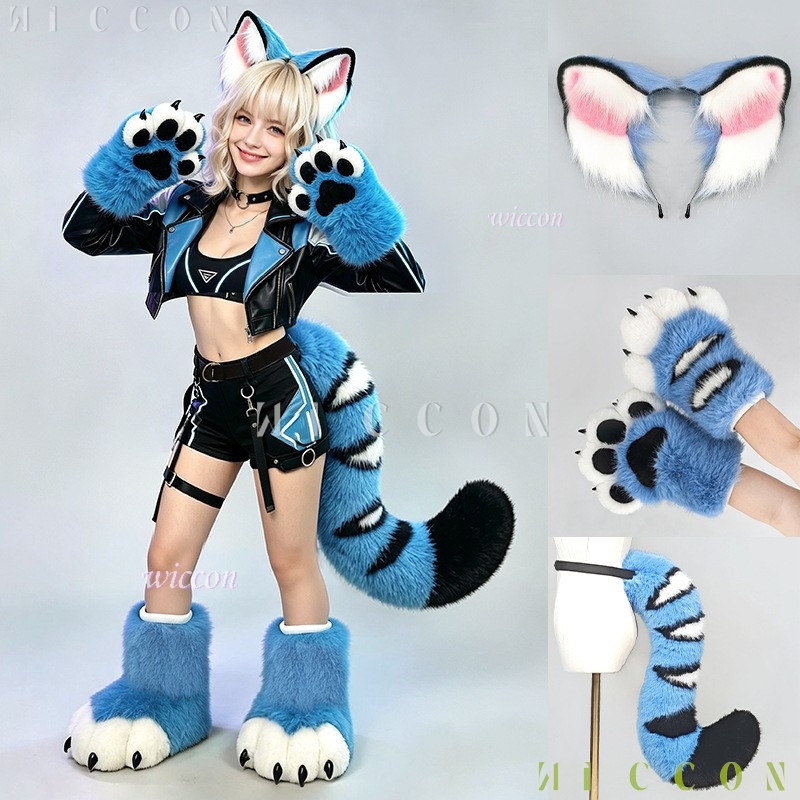 Set Telinga dan Ekor Fursuit H - Formal Dress ulasan dan harga