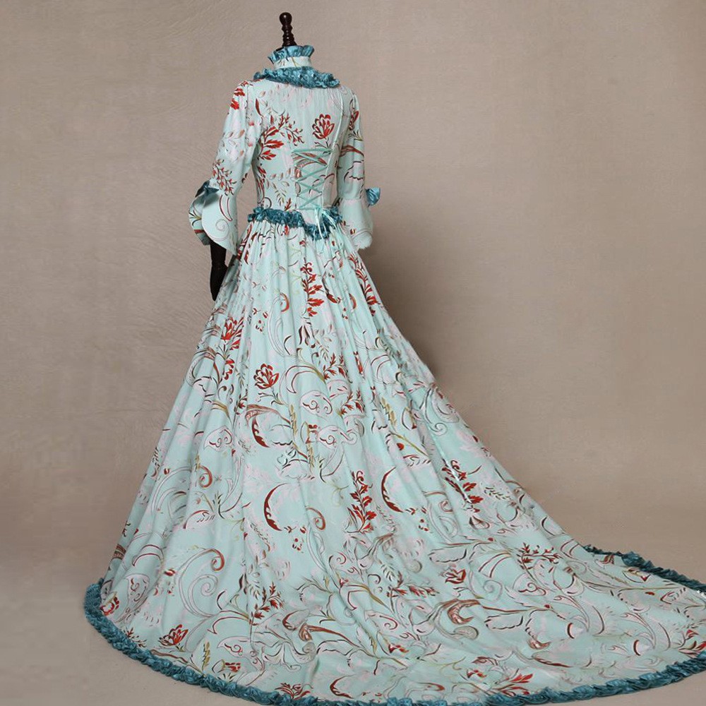 Gaun dengan Motif Cetak dan Ap - Evening Gown ulasan dan harga